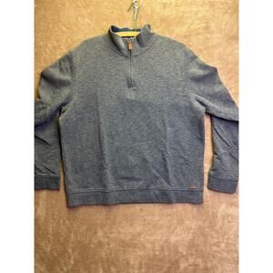 XXL Charcoal Knit Zip-Up Sweatshirt - Effortless Style